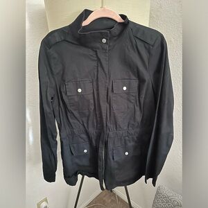 Black zipper jacket